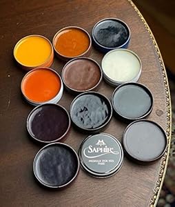 Amazon.com: SAPHIR Medaille d'Or Pate De Luxe - Natural Wax Shoe